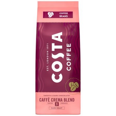 Kávé, pörkölt, szemes, 500 g, COSTA "Café Crema Blend"